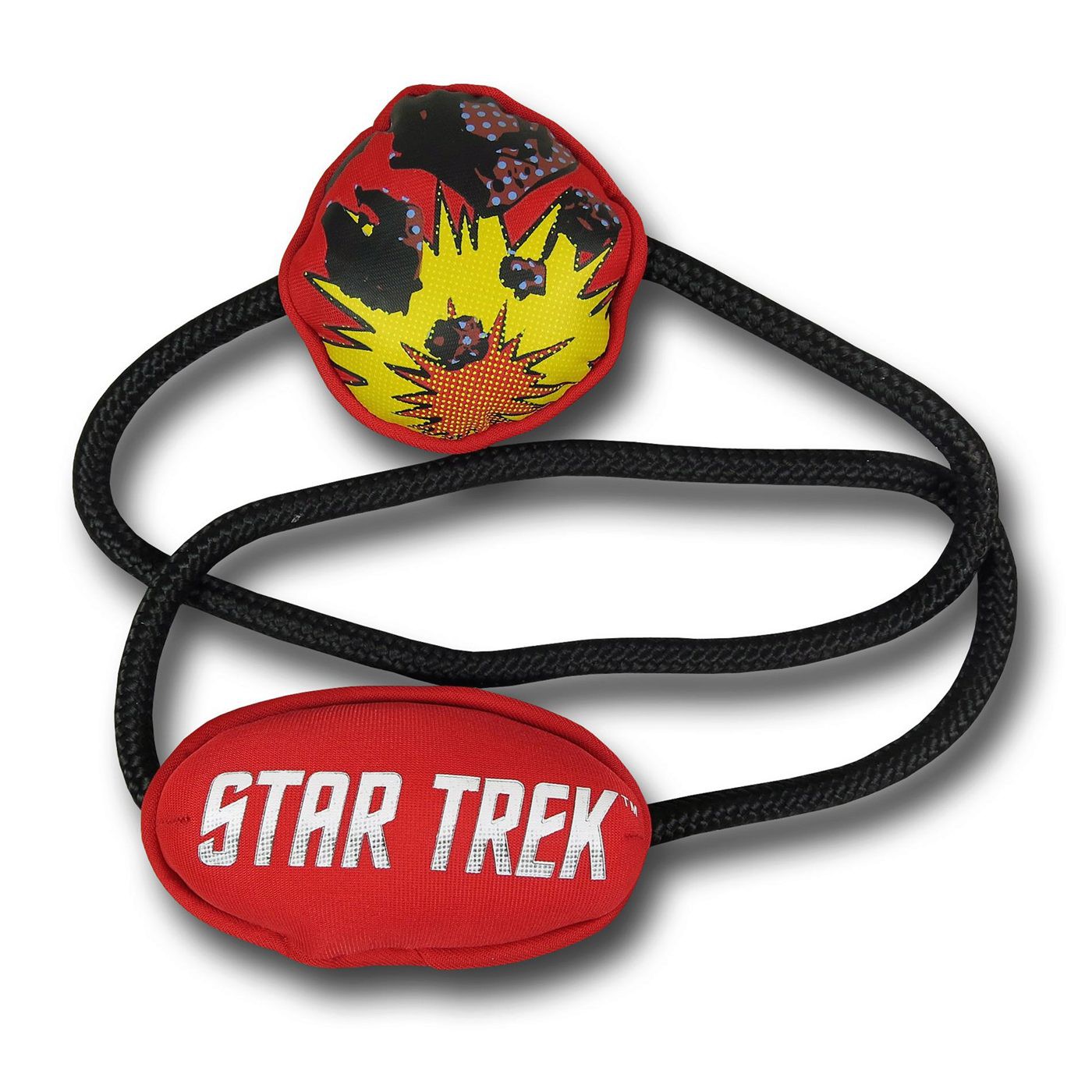 Star Trek Planet Disaster Dog Rope Toy, Red