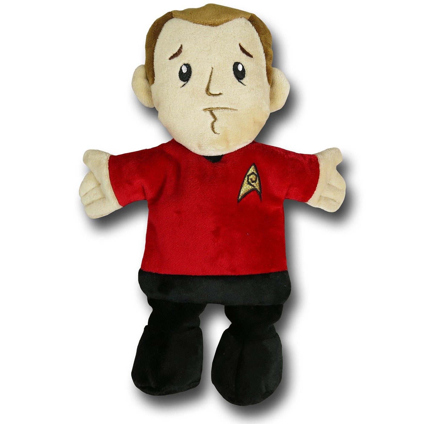 Star Trek Red Shirt Dog Chew Toy, Red