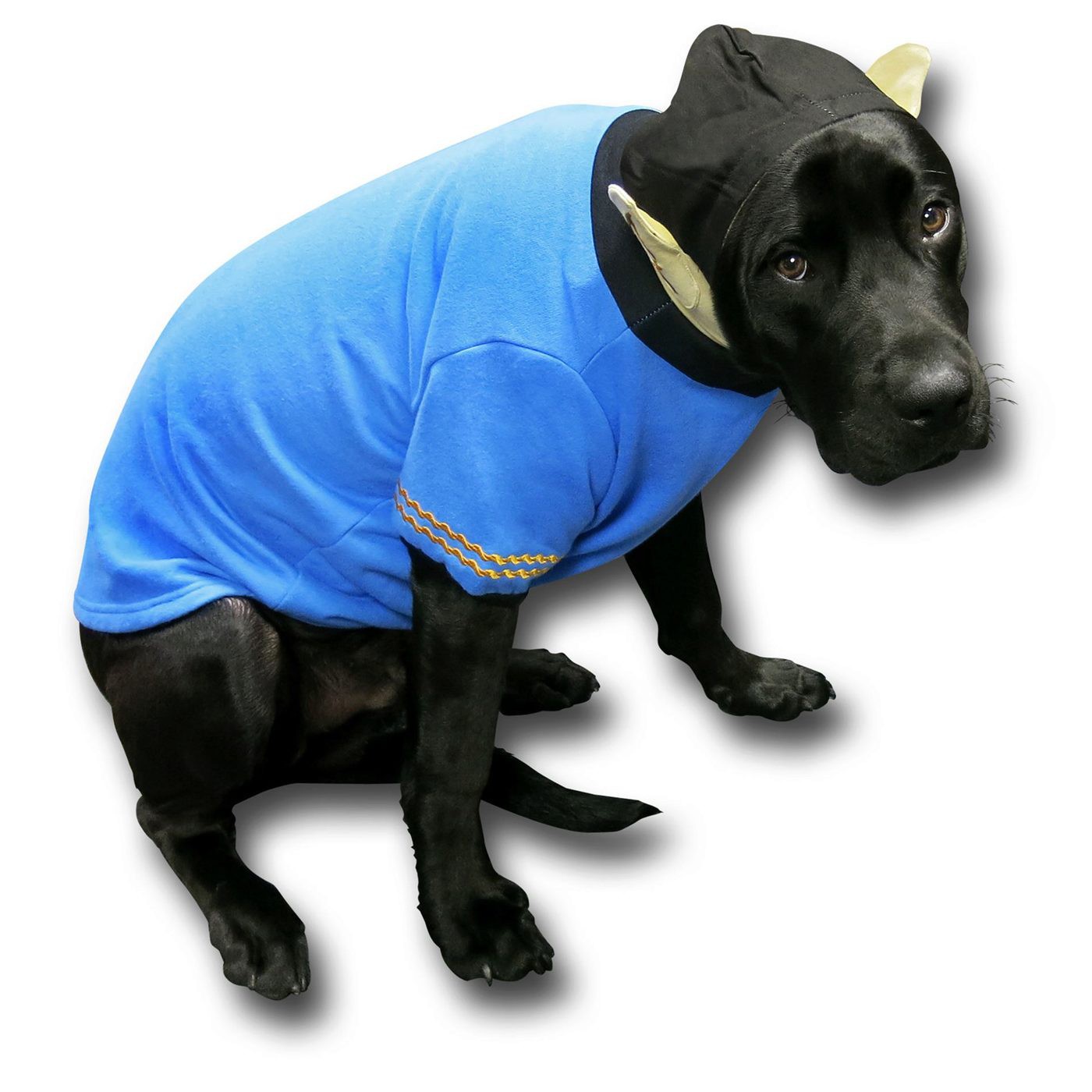 Star Trek Spock Dog Hoodie, Blue