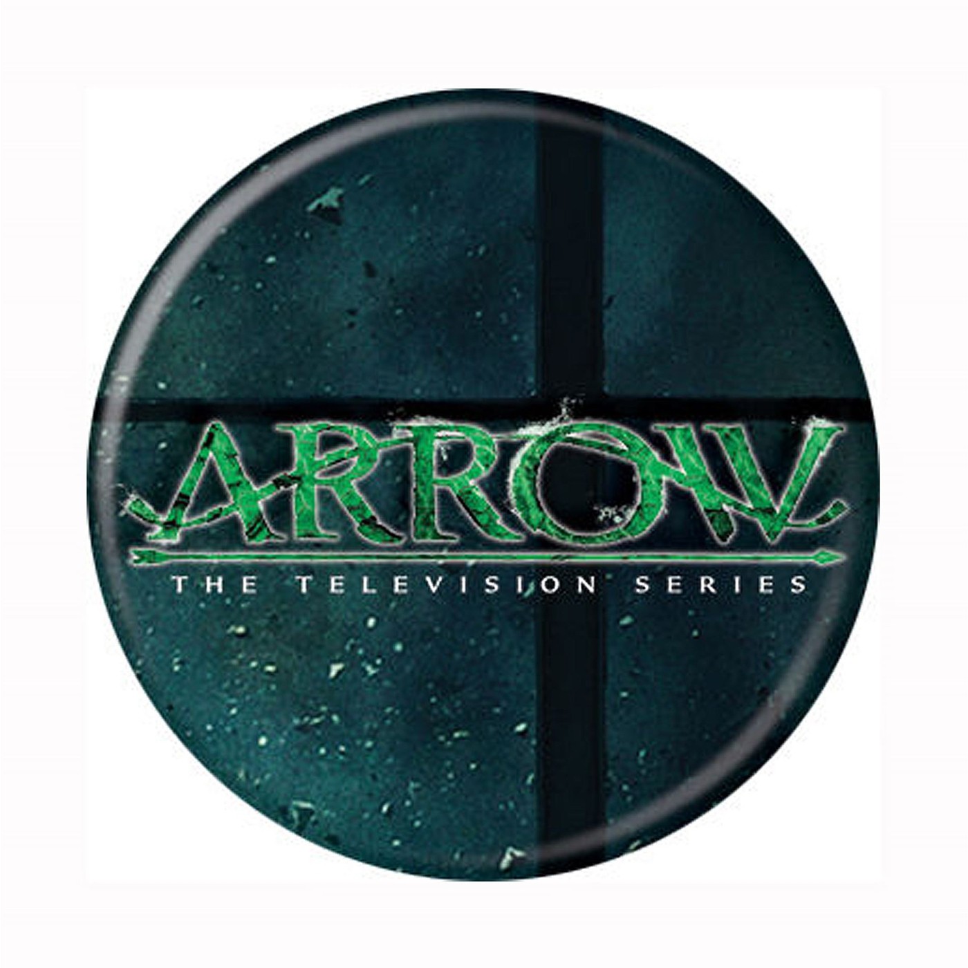 Arrow TV Show Logo Button, Green