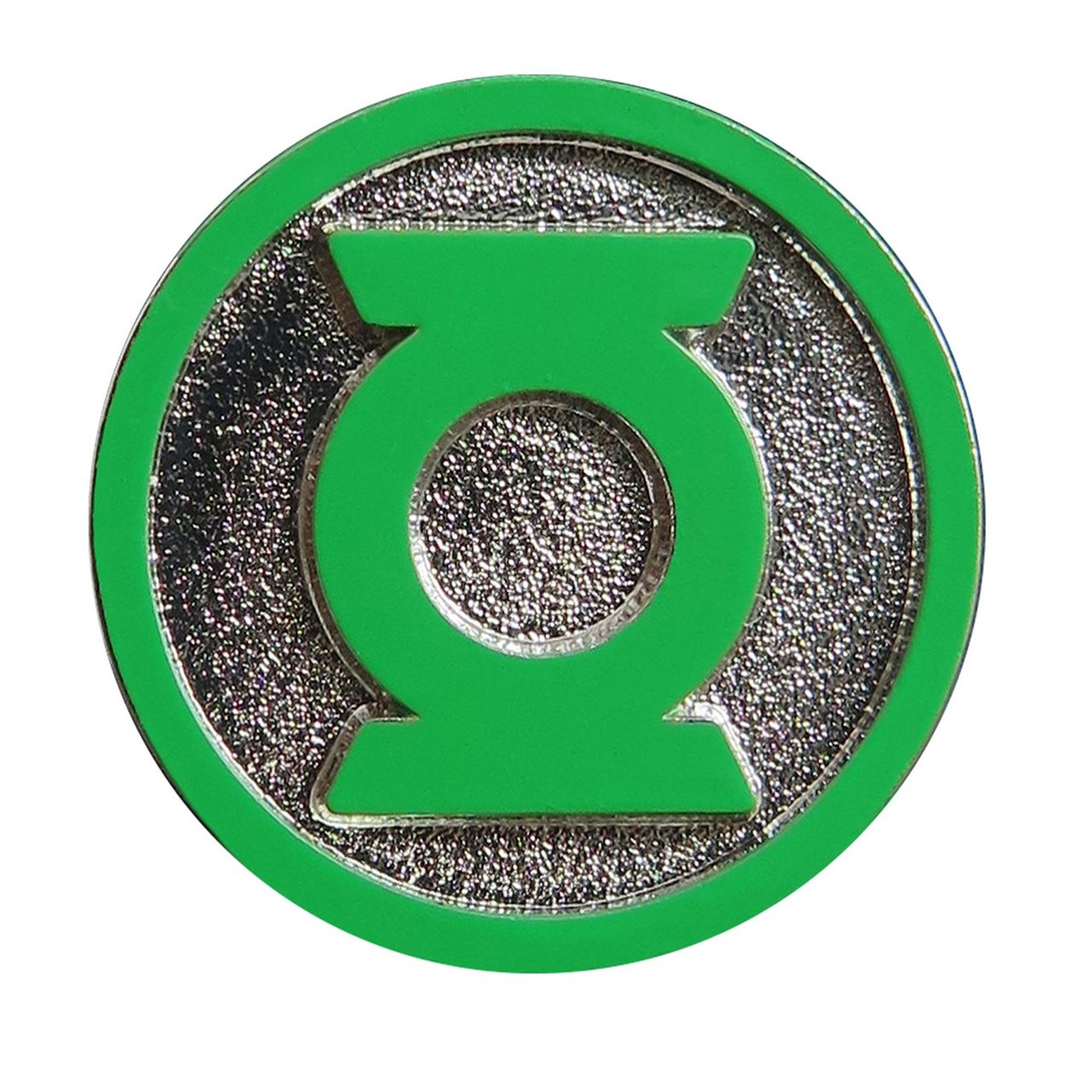 Green Lantern Symbol Colored Lapel Pin, Green
