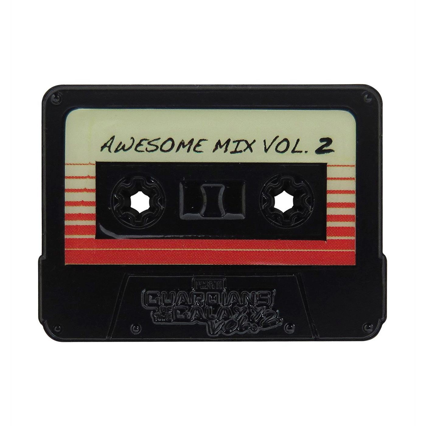 GOTG Awesome Mix Tape Lapel Pin, Black
