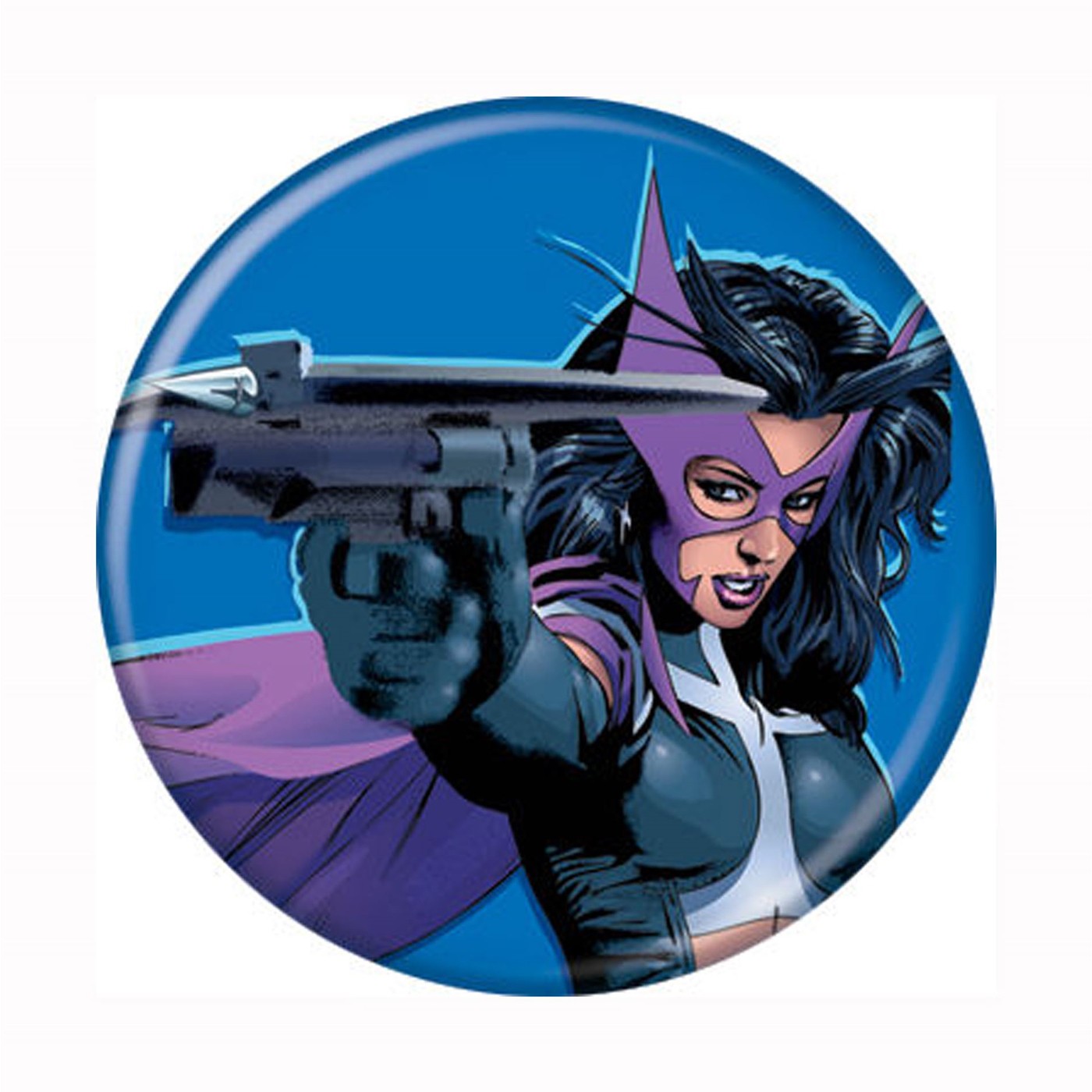 Huntress Crossbow Button, Blue