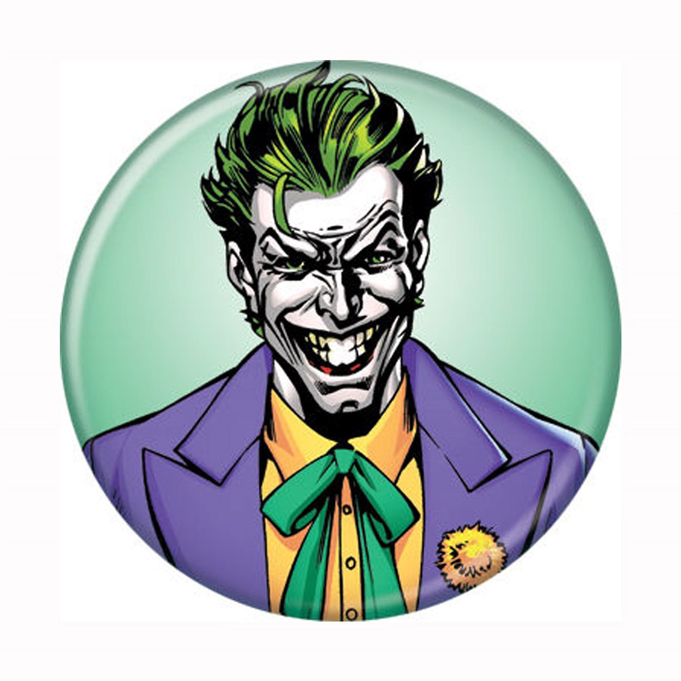 Joker Politician New 52 Button, Green
