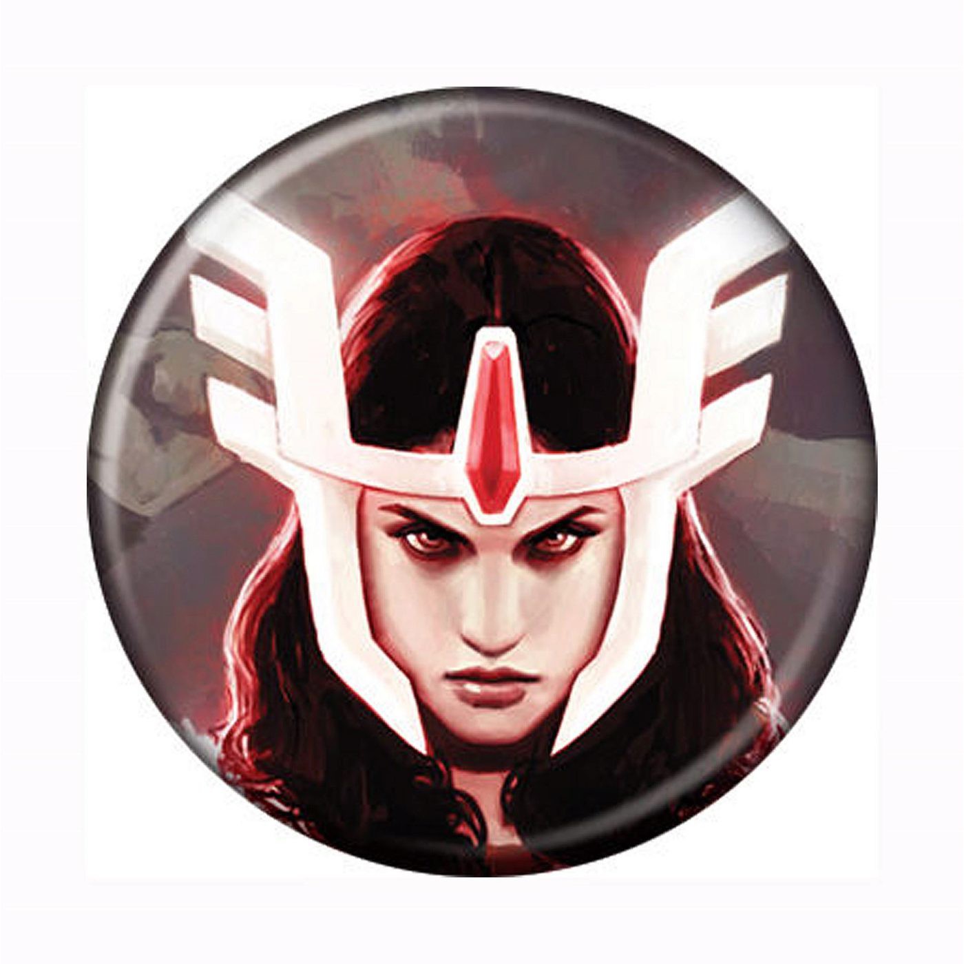 Lady Sif Button, Grey