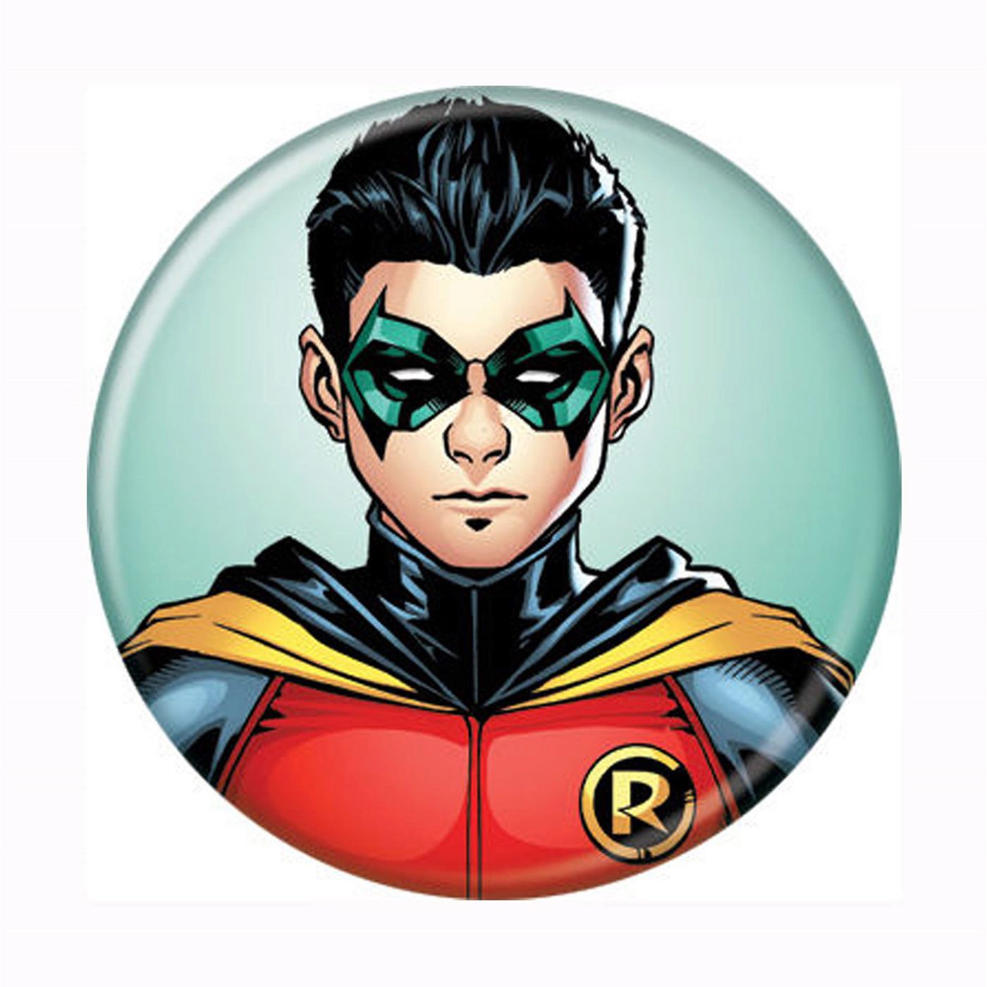 Robin Damien New 52 Button, Red