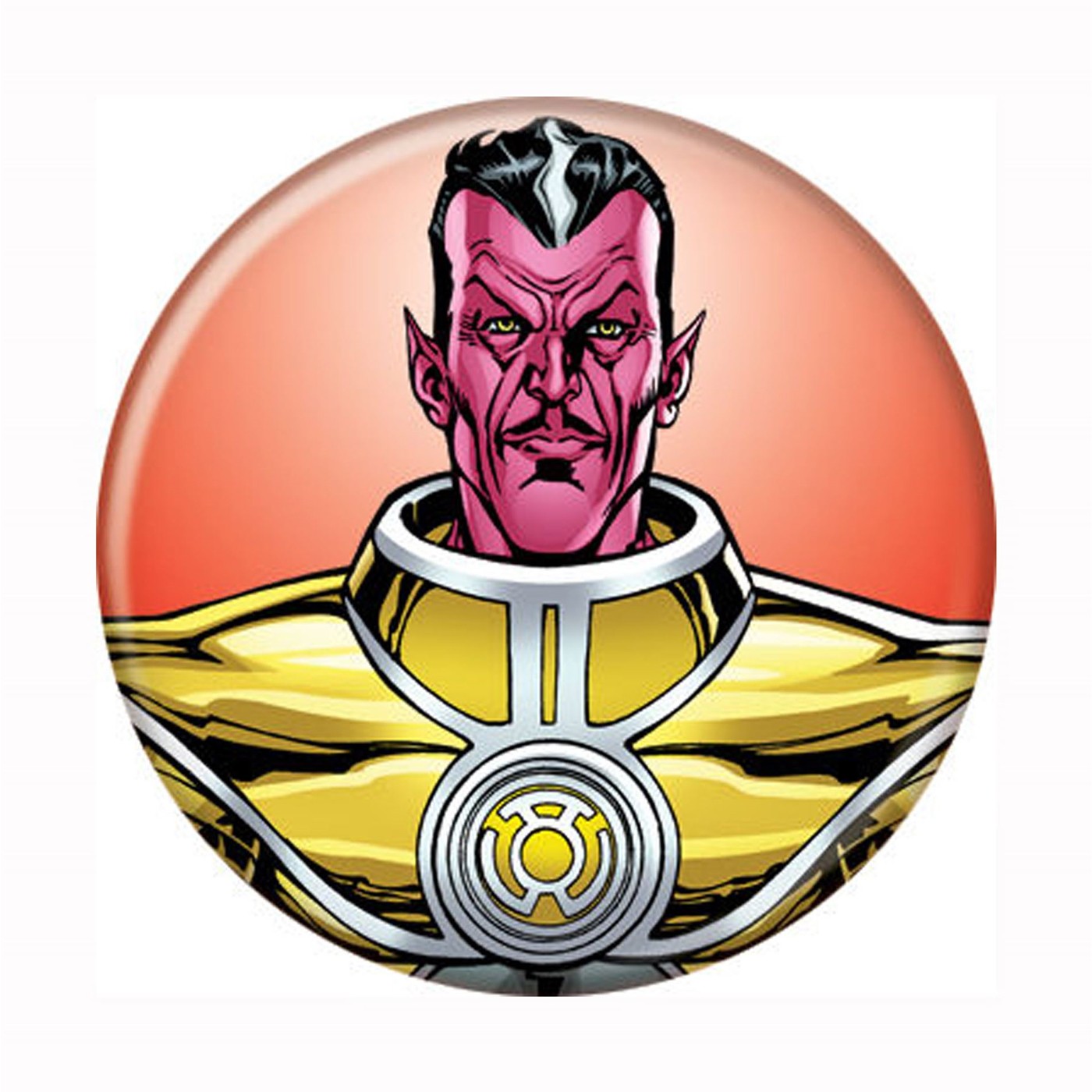Sinestro New 52 Button, Yellow