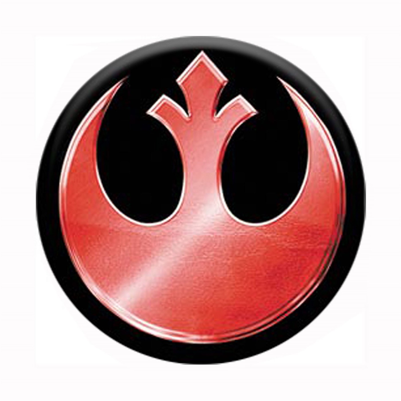 Star Wars Rebel Insignia Button, Red