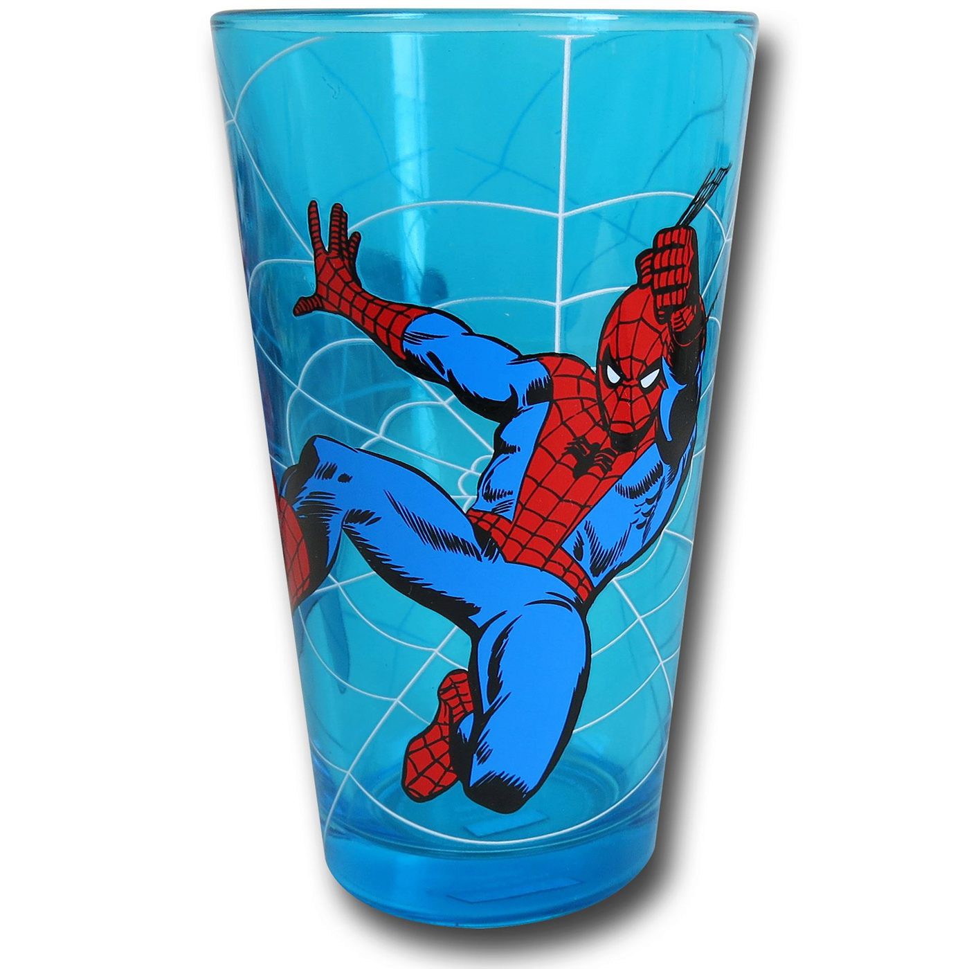 Spider-Man Blue Pint Glass, Blue