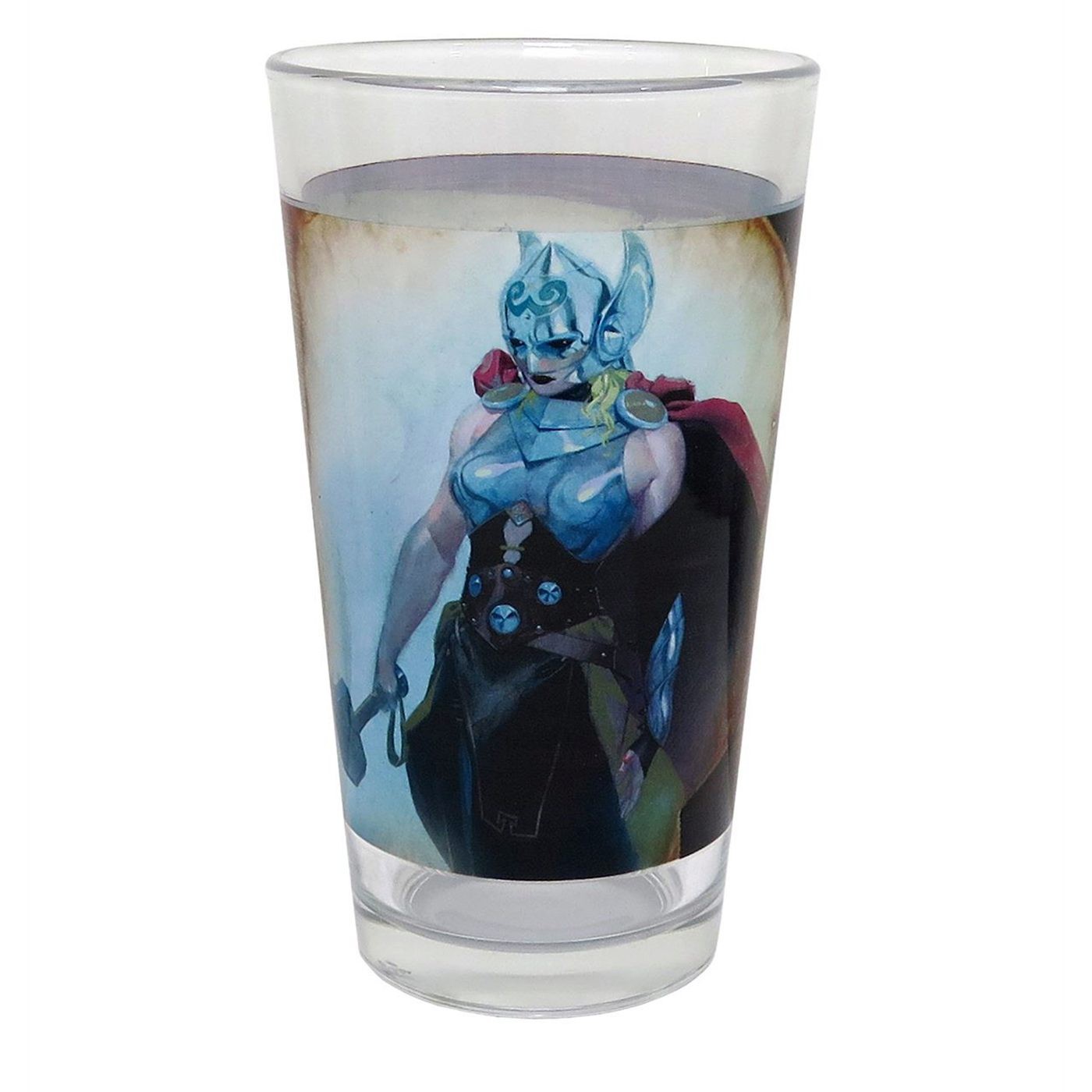 The Mighty Thor Limited Edition 16oz Pint Glass, Brown