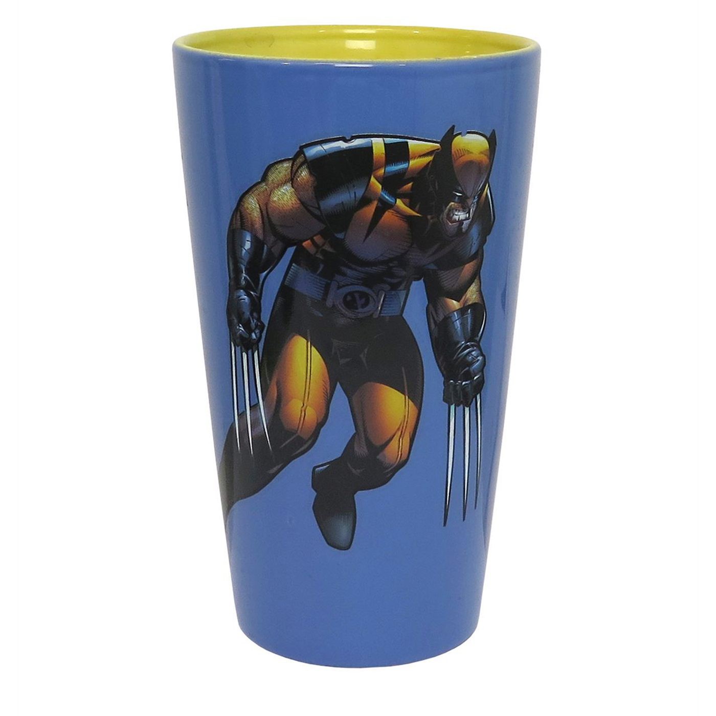Wolverine Battle Ready Pint Glass, Blue