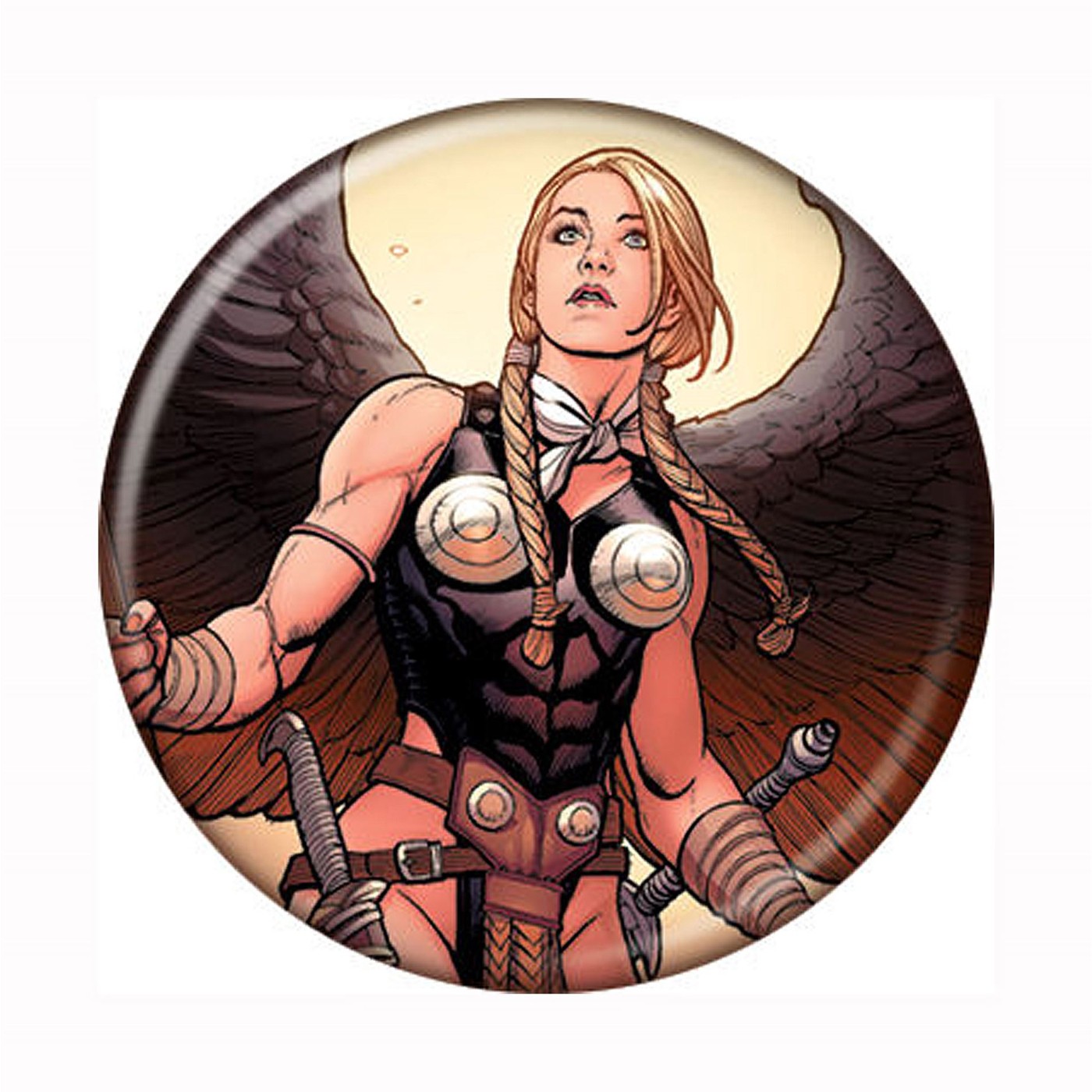 Valkyrie Button, Black