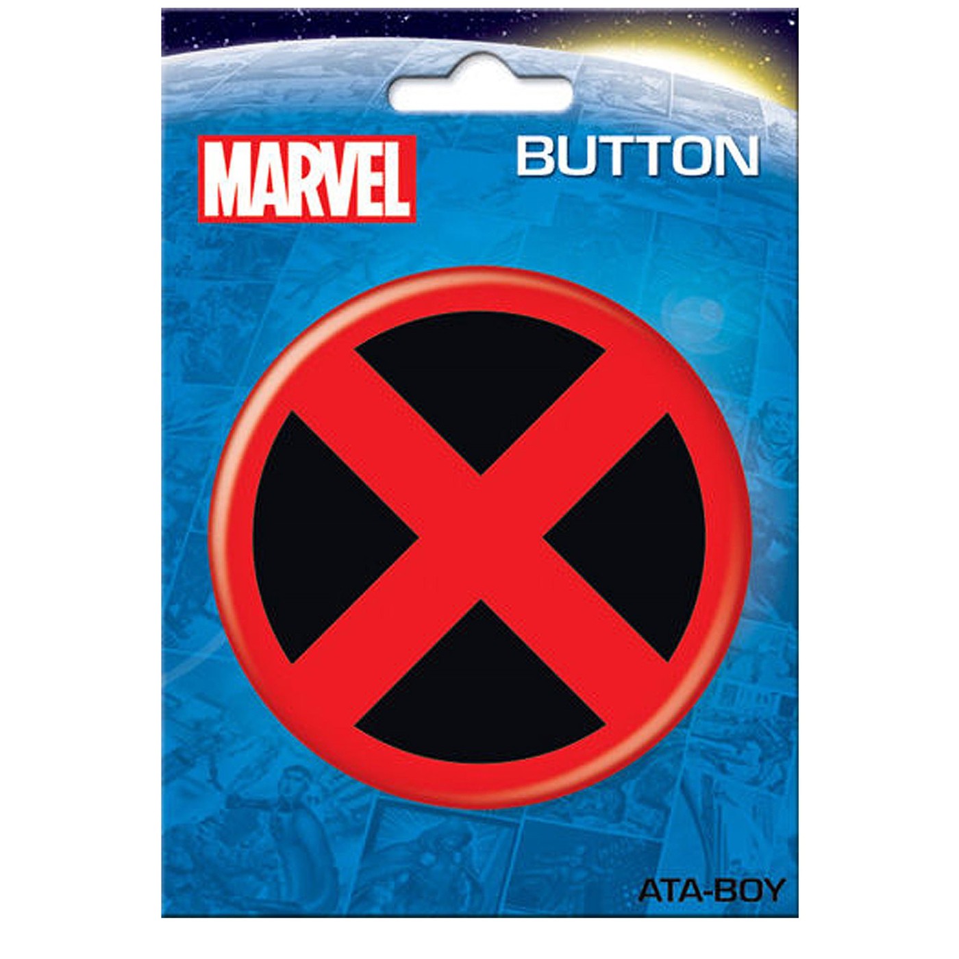 X-Men Red Symbol 3' Button, Red