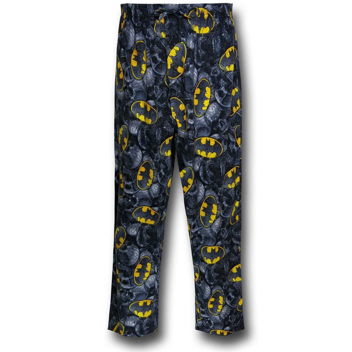 Batman All-Over Symbol Collage Sleep Pants, Black