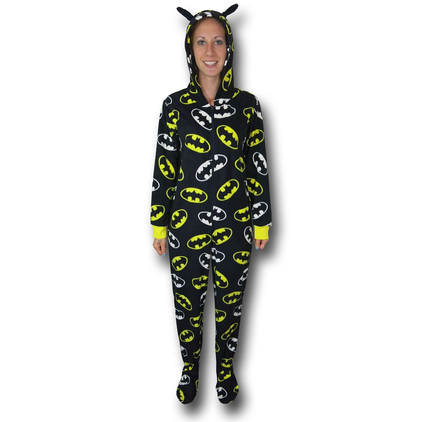 Batgirl Women's Union Suit, Black