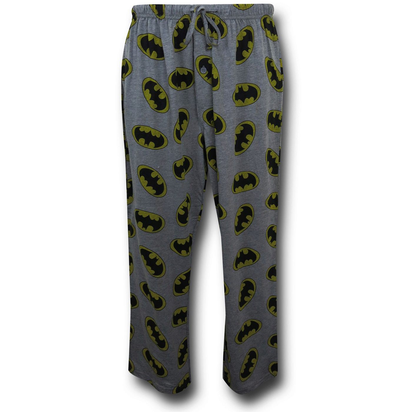 Batman Symbols Grey Jersey Sleep Pants, Grey