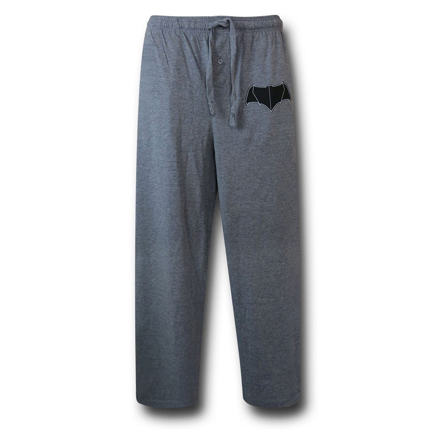 Batman V Superman Batman Symbol Men's Pajama Pants, Grey