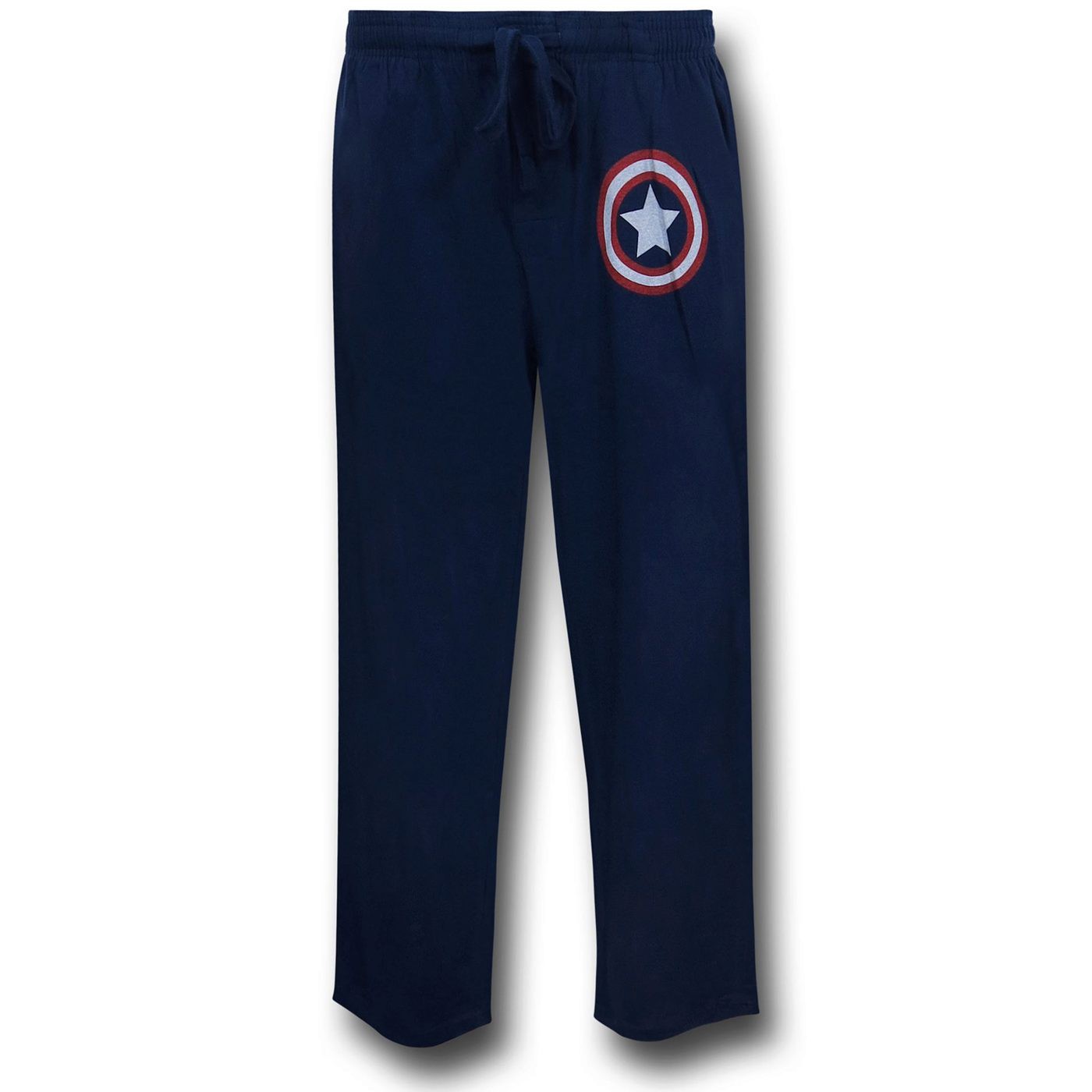 Captain America Symbol Blue Sleep Pants, Blue