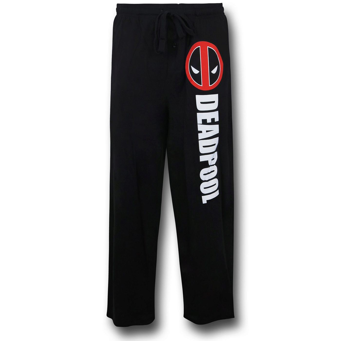 Deadpool Logo Sleep Pants, Black