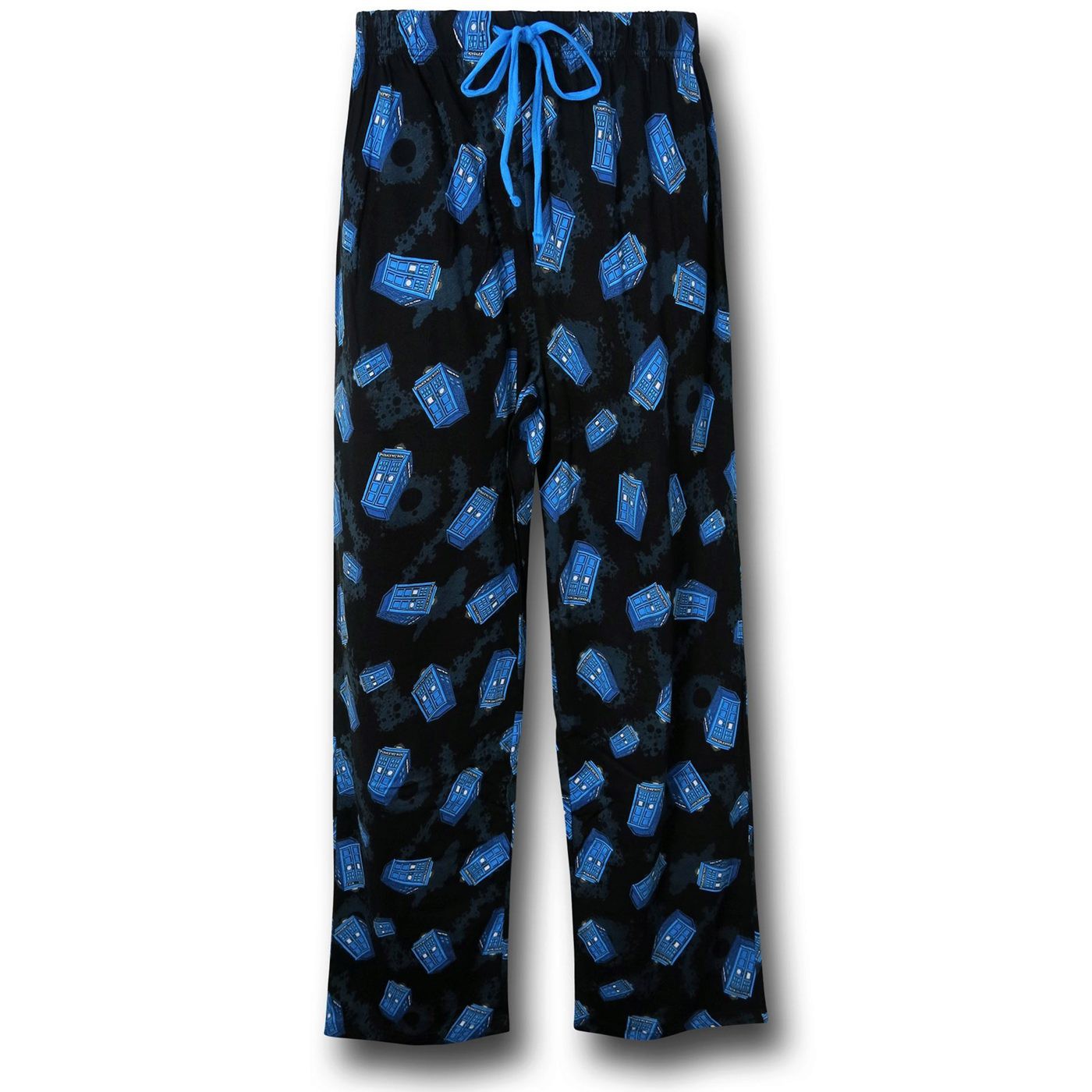 Dr. Who Tardis Lounge Pants, Black