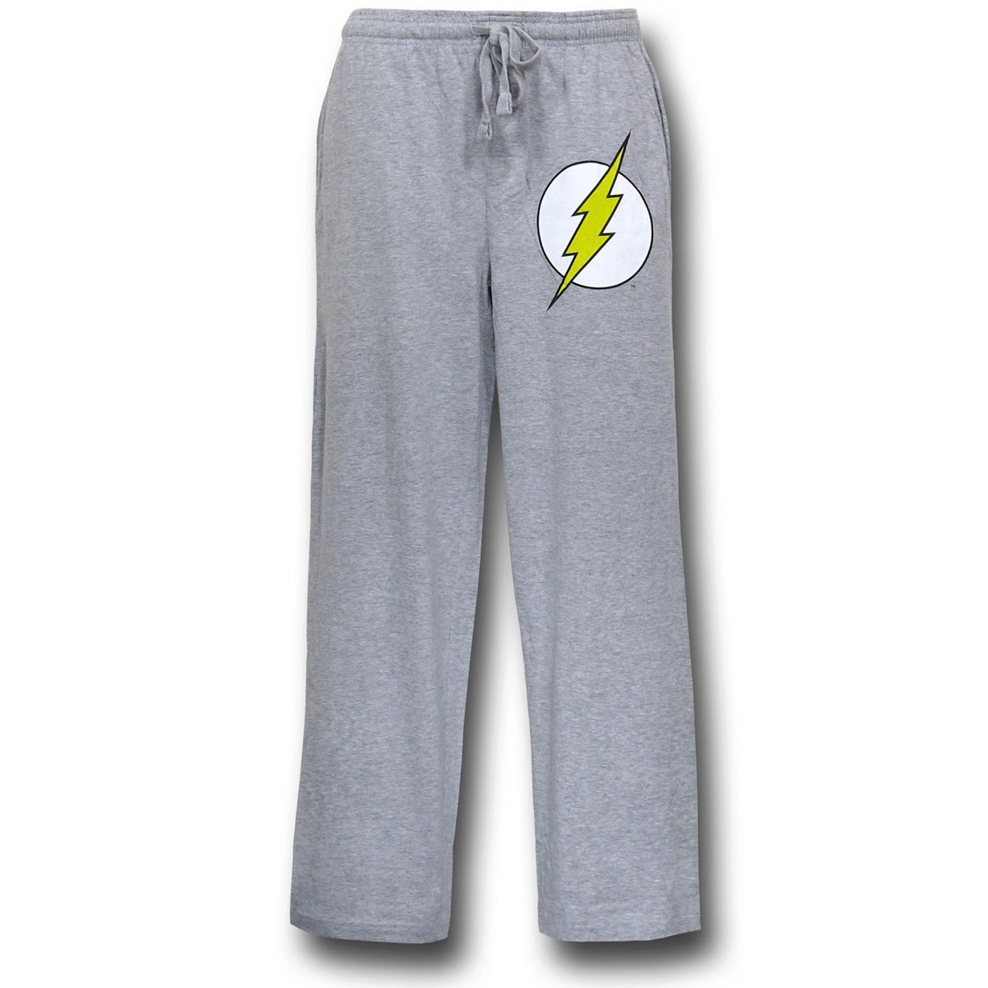 Flash Symbol Heather Grey Sleep Pants, Grey