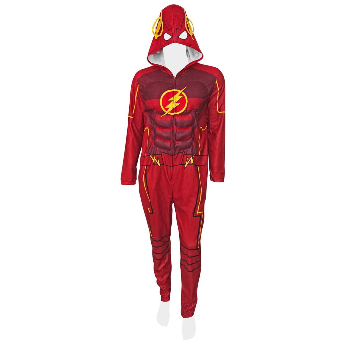 Flash TV Series Costume Union Suit, Red