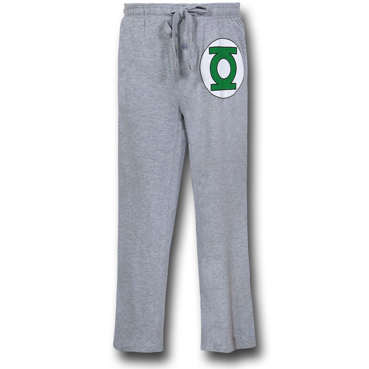 Green Lantern Symbol Grey Sleep Pants, Grey