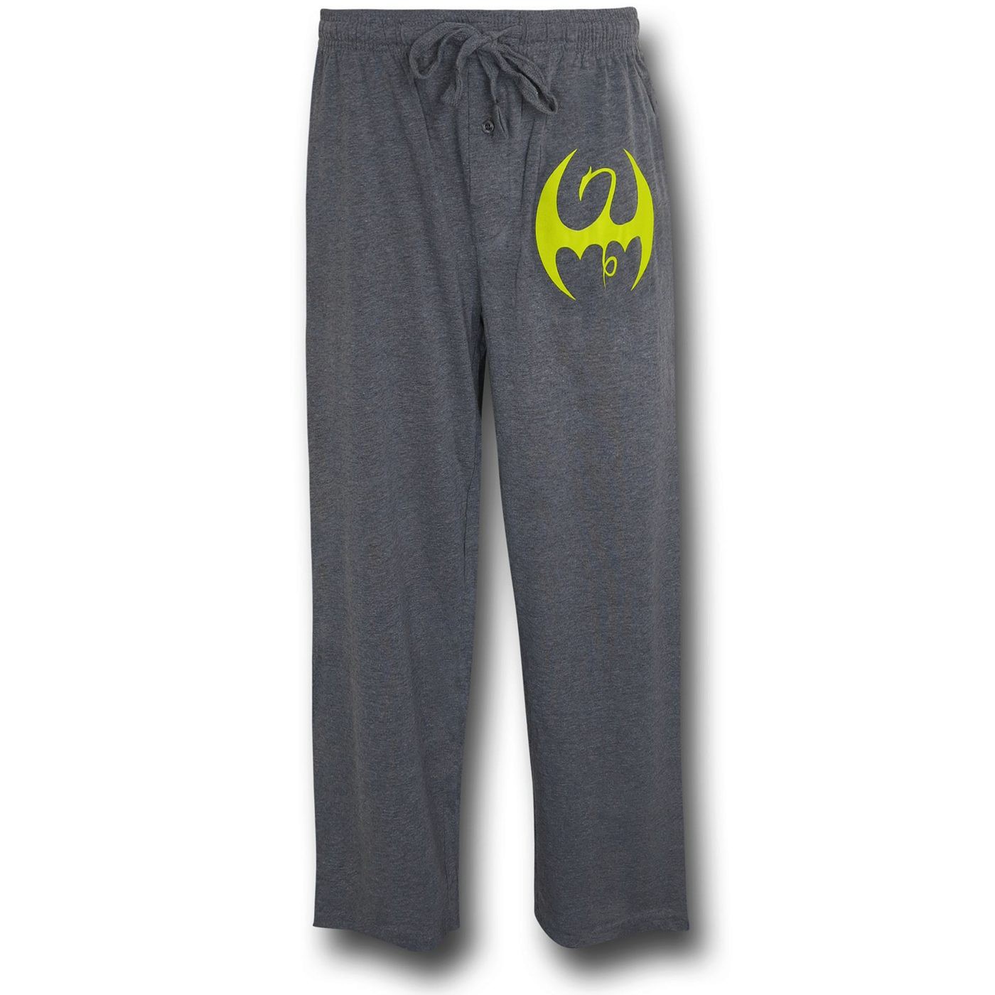 Iron Fist Symbol Grey Sleep Pants, Grey