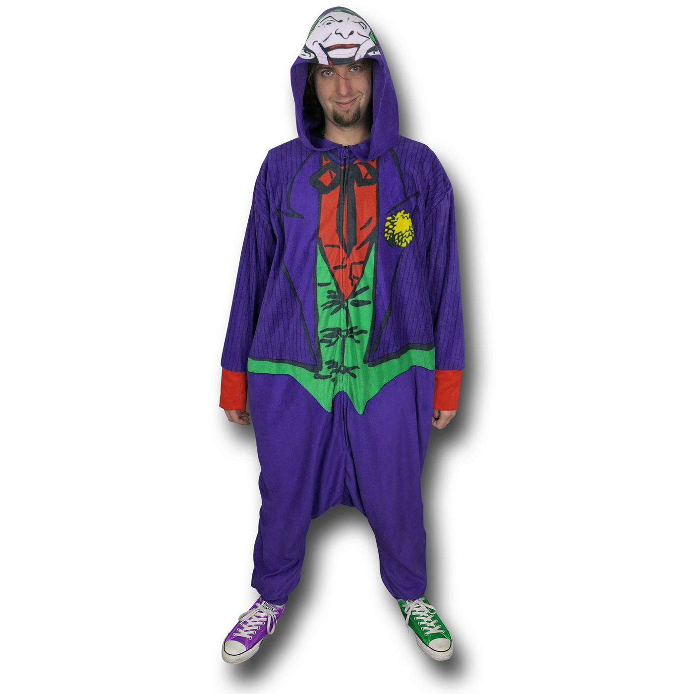 Joker Union Suit, Purple