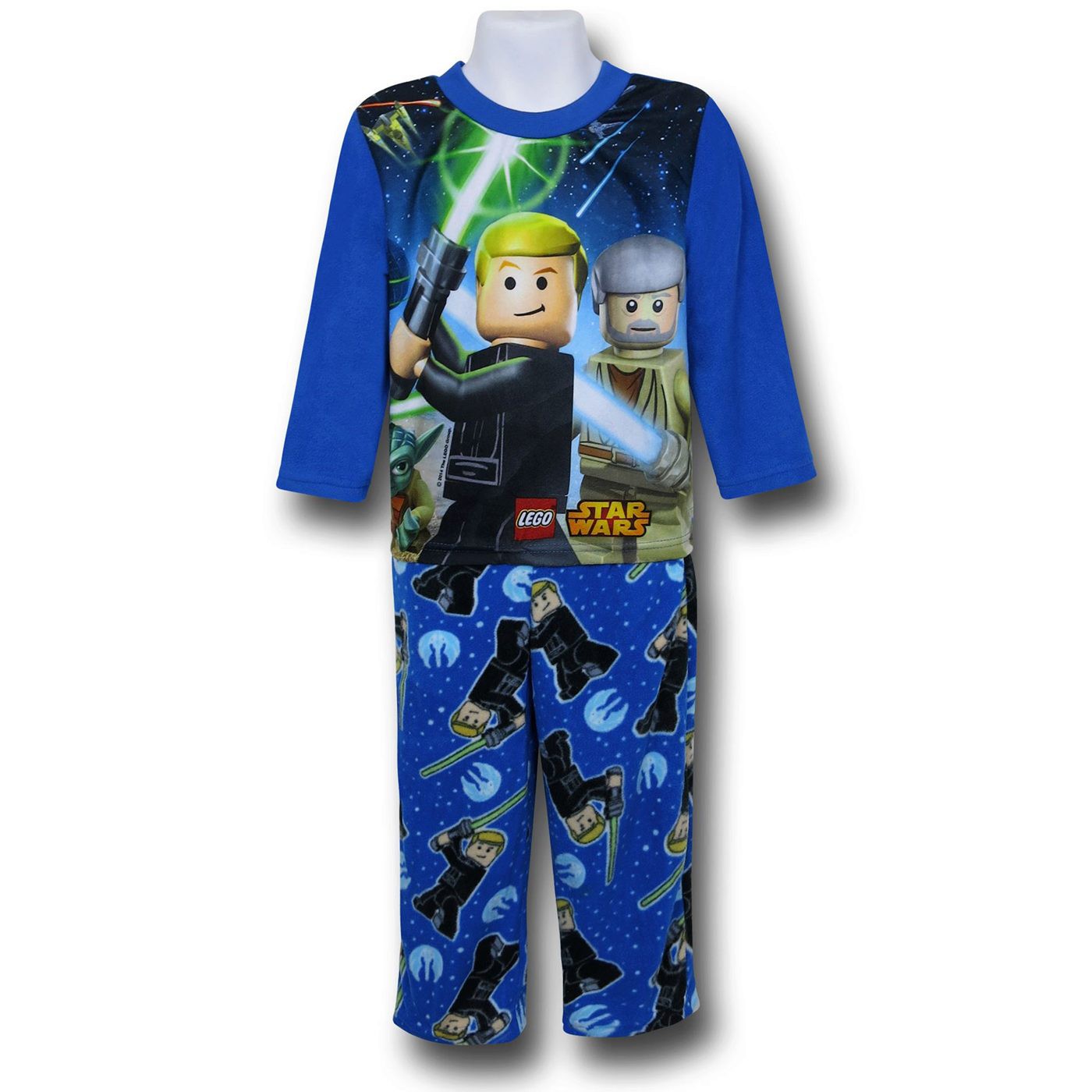 Lego Star Wars Rebels 2-Piece Kids Pajama Set, Blue