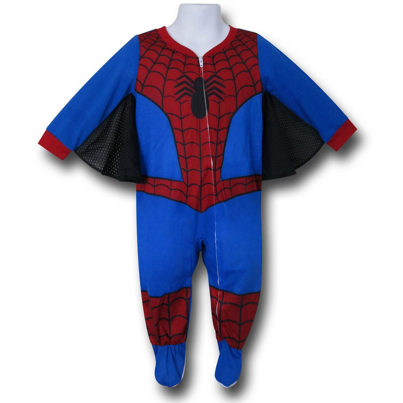Spiderman Costume Infant Blanket Sleeper, Blue