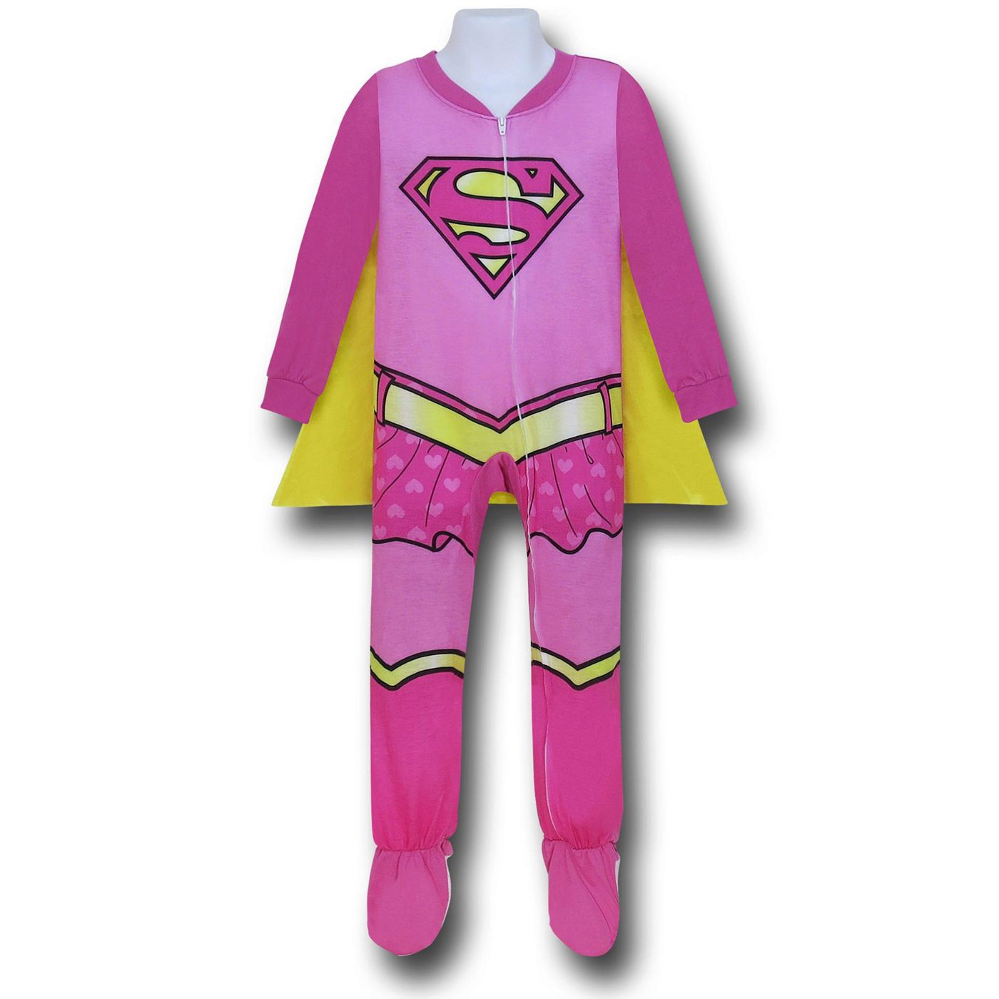 Supergirl Blanket Sleeper, Pink