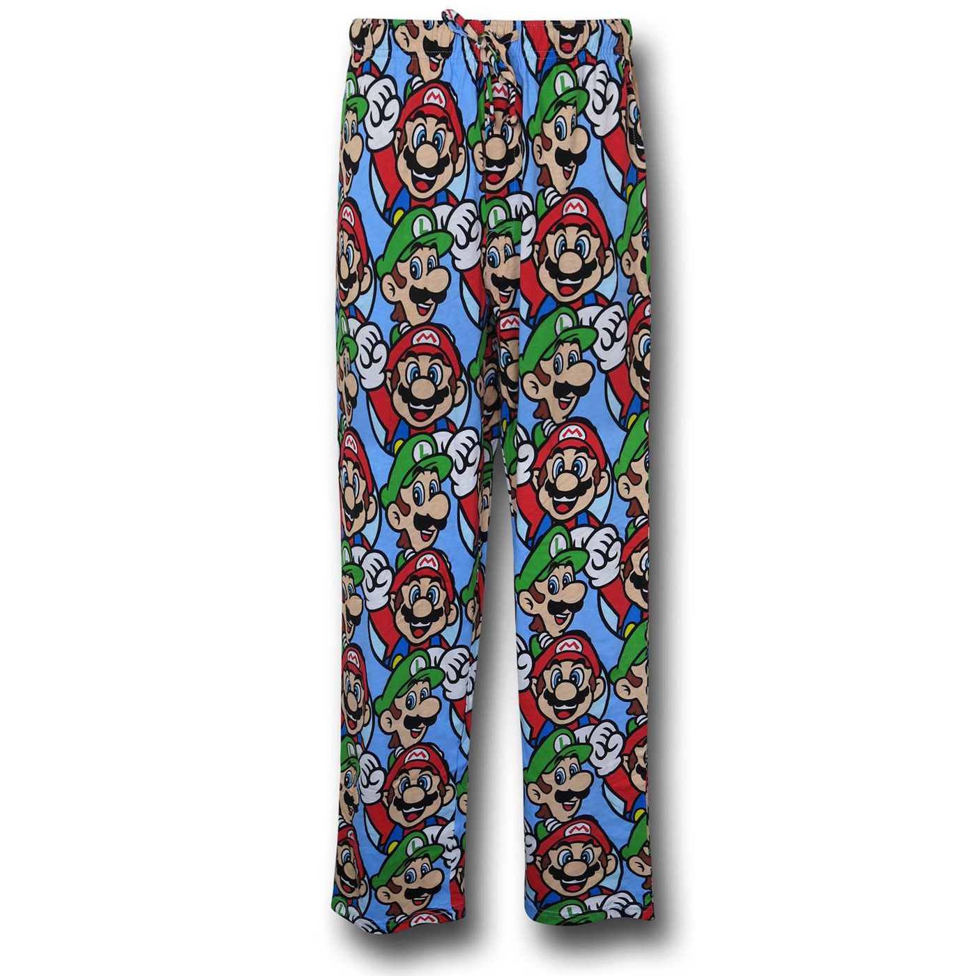 Nintendo Mario & Luigi Sleep Pants, Blue