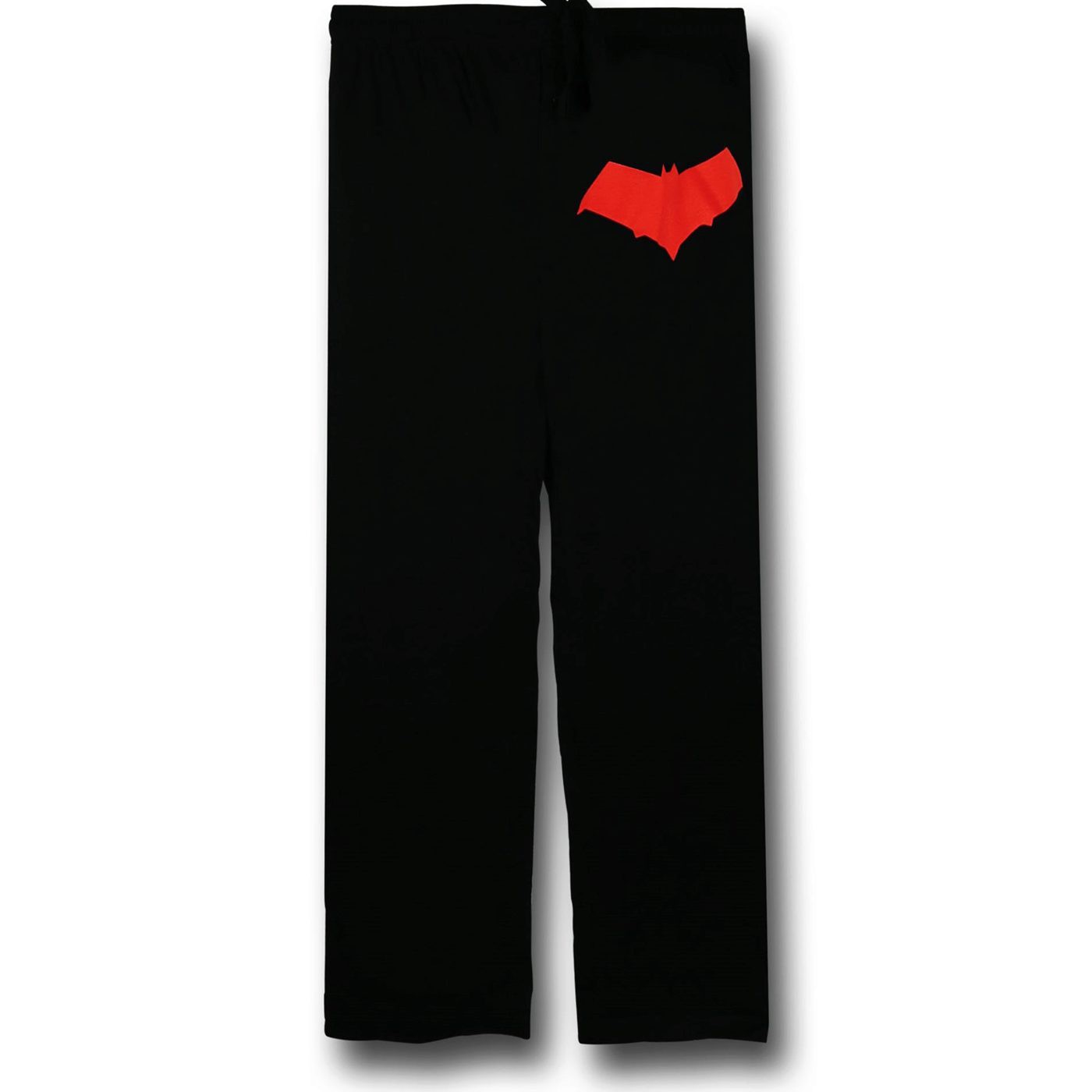Red Hood Symbol Sleep Pants, Black