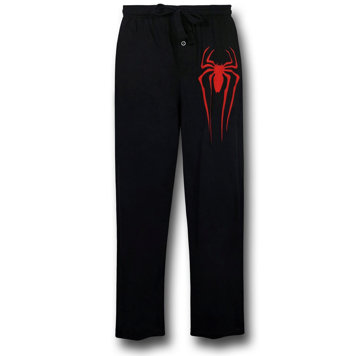 Spiderman Symbol Black Sleep Pants, Black