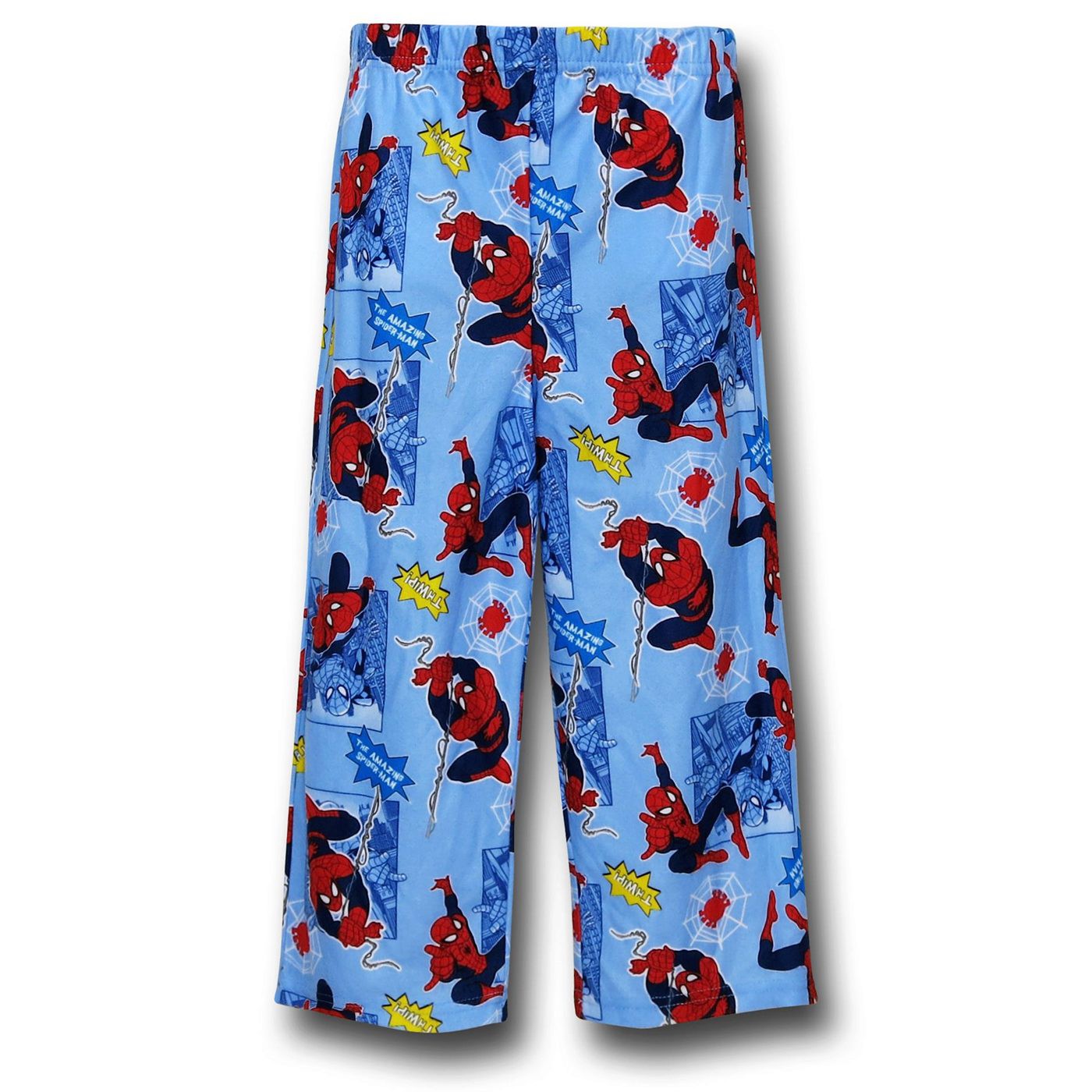 Spiderman Blue ButtonUp Toddler Pajama Set