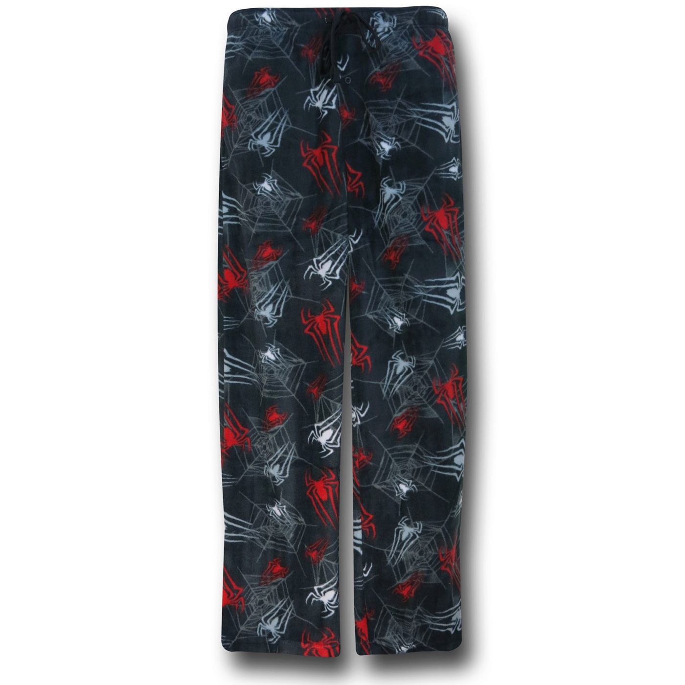 Spiderman Amazing Symbol Micro-Fleece Sleep Pants, Black