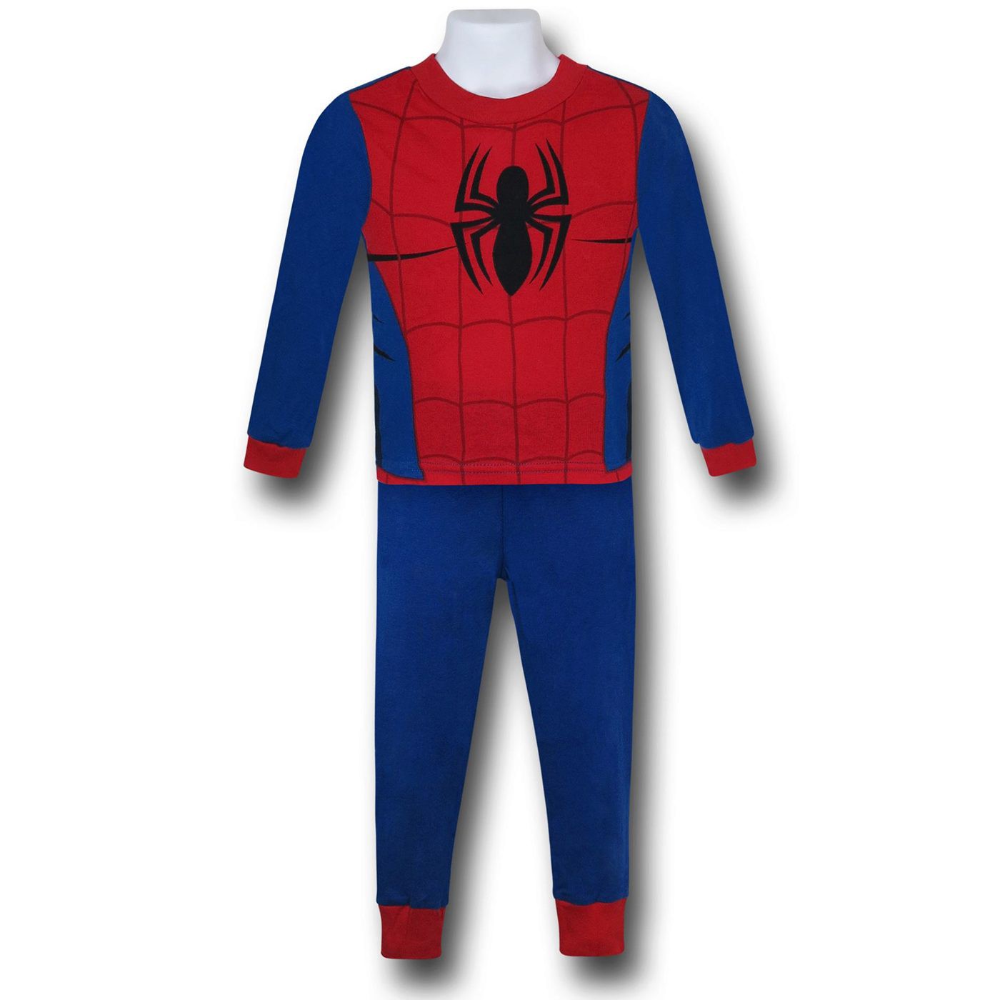Spiderman Webhead Costume Kids Pajama Set, Blue
