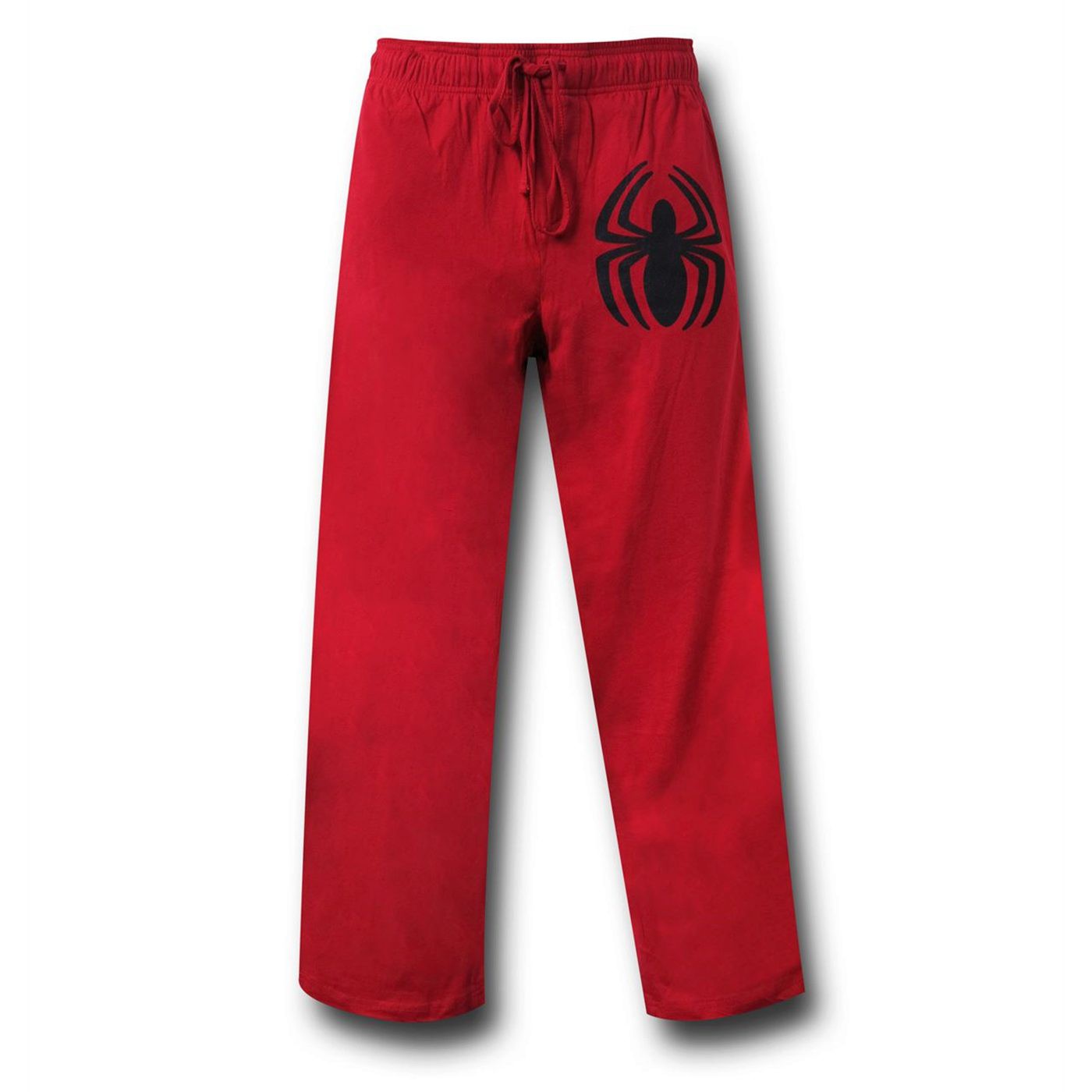 Spiderman Symbol Red Pajama Pants, Red