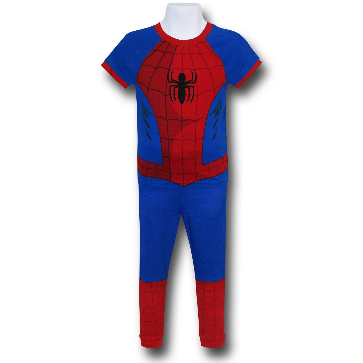 Spiderman Costume Kids PJ Sleep Set, Blue
