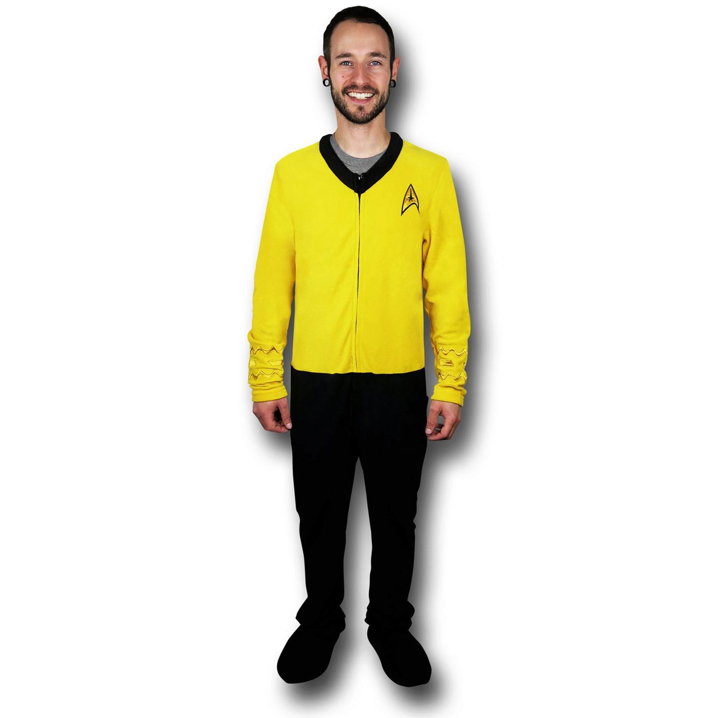 Star Trek Yellow Command Union Suit, Yellow