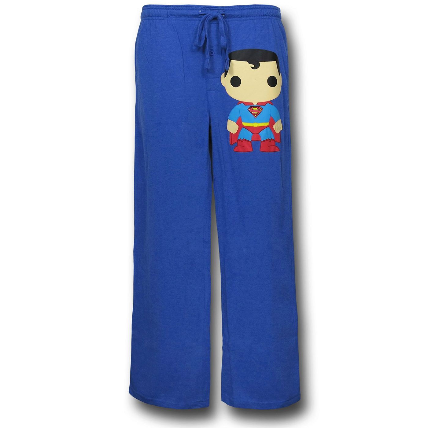 Superman Funko Blue Men's Sleep Pants, Blue