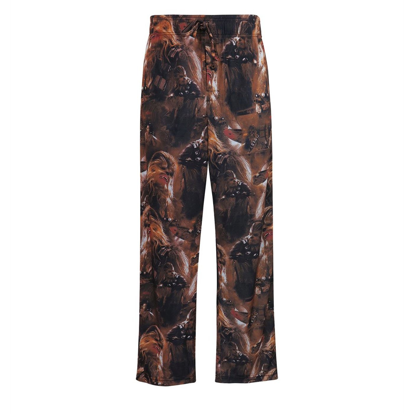 Star Wars Chewbacca Rebel Action Men's Pajama Pants, Brown