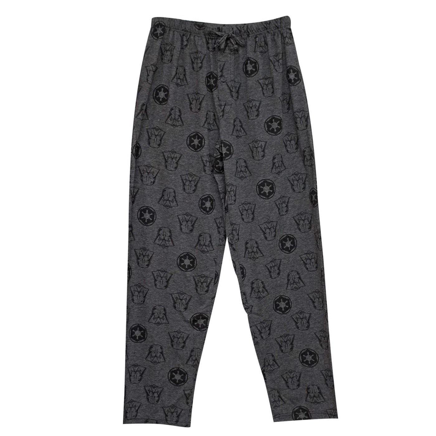 Darth Vader Empire Crest Men's Pajama Pants, Black