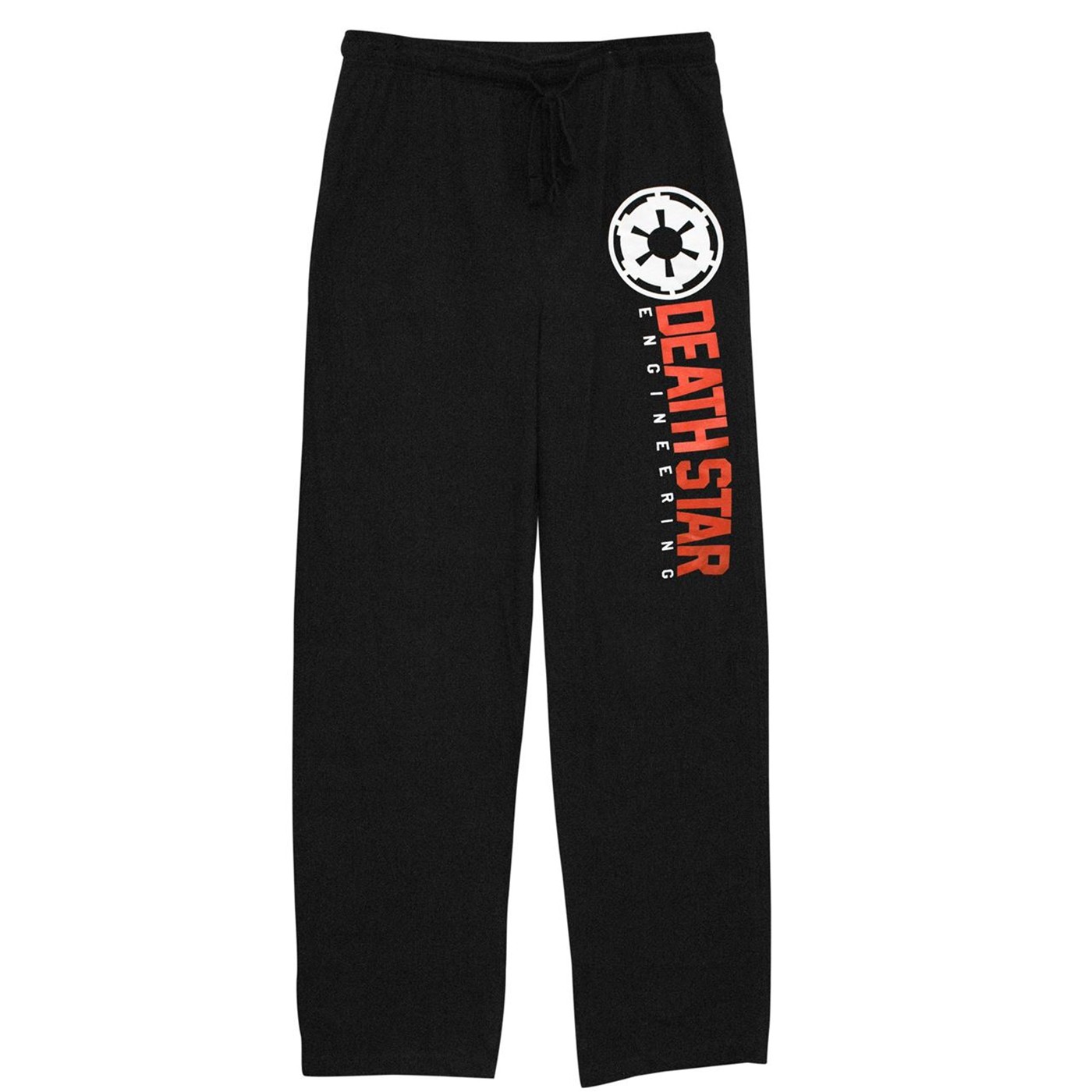 Star Wars Death Star Engineering Unisex Pajama Pants, Black