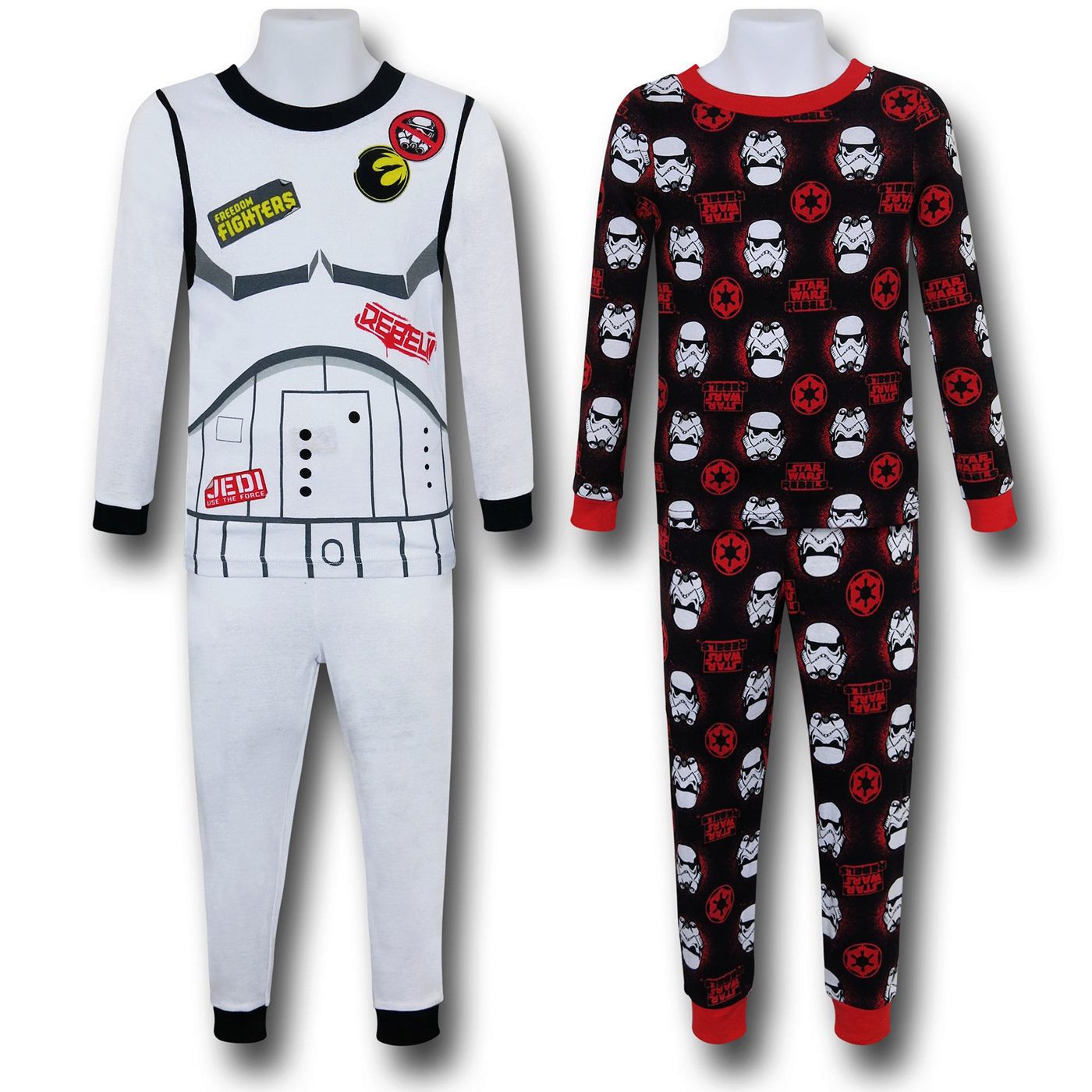Star Wars Rebels 4-Piece Pajama Set, White