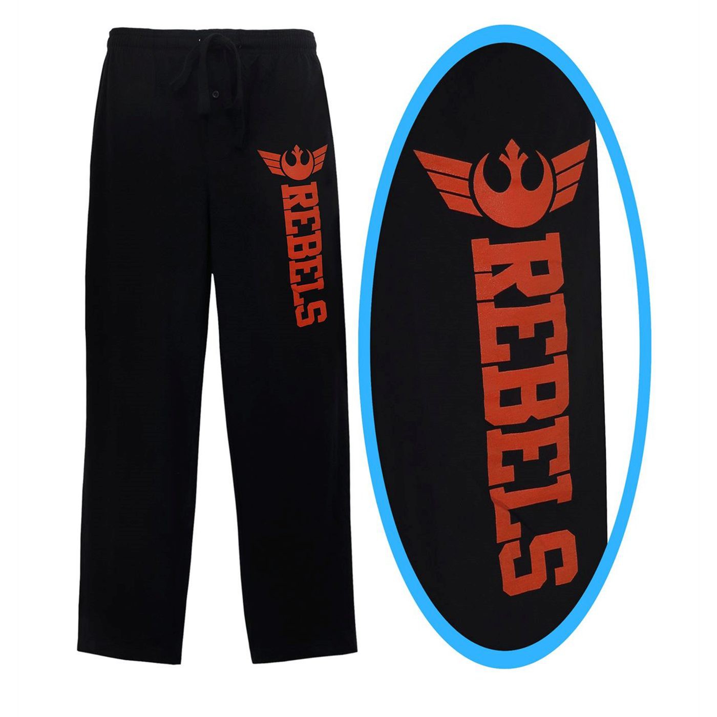 Star Wars Rebels Men's Pajama Pants, Black