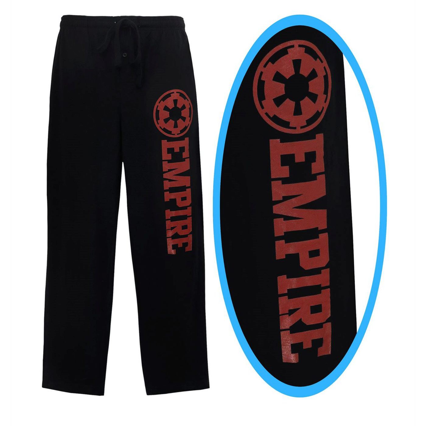 Star Wars The Empire Men's Pajama Pants, Black