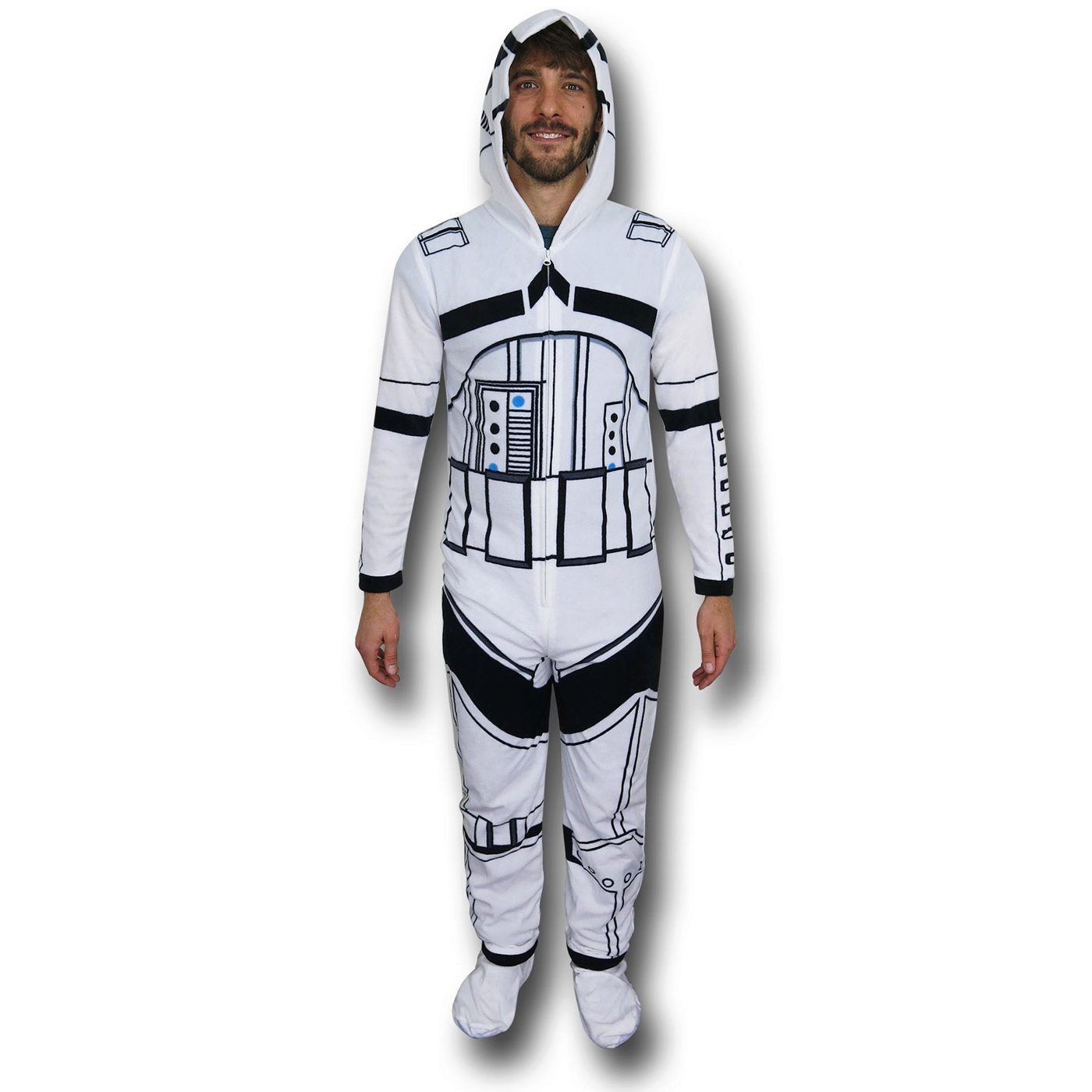 Star Wars Stormtrooper Adult Union Suit, White