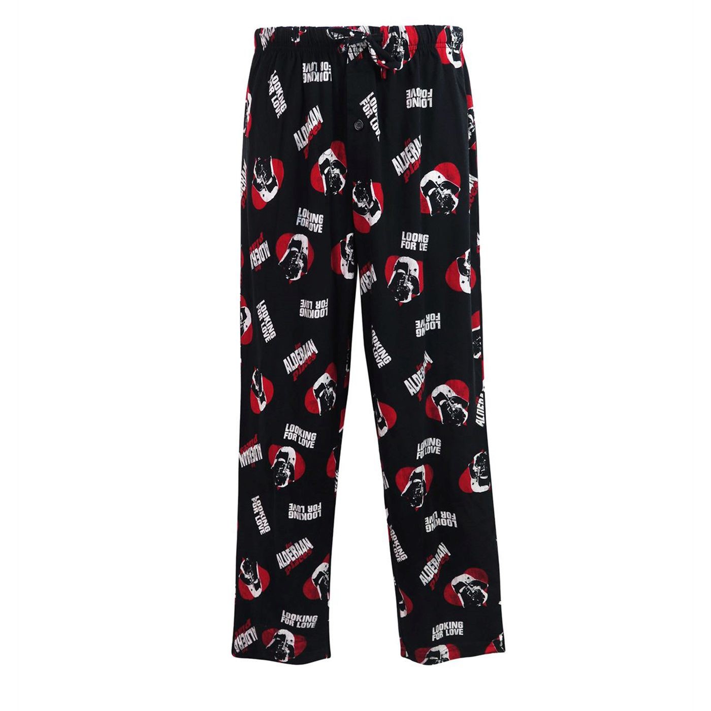 Star Wars Vader Love Men's Pajama Pants, Black